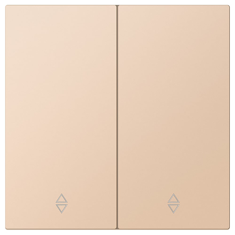 Изображение товара Выключатель проходной 2-клавишный SMARTBUY шампань 10А Альтаир