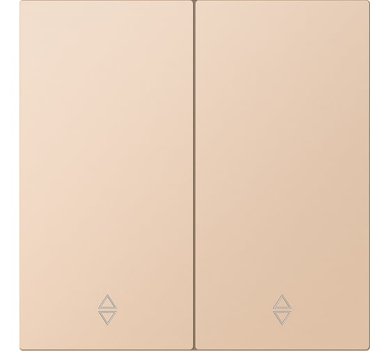 Изображение товара Выключатель проходной 2-клавишный SMARTBUY независимый 10А шампань акрил Альтаир SBE-i11ia-10-SW22-0