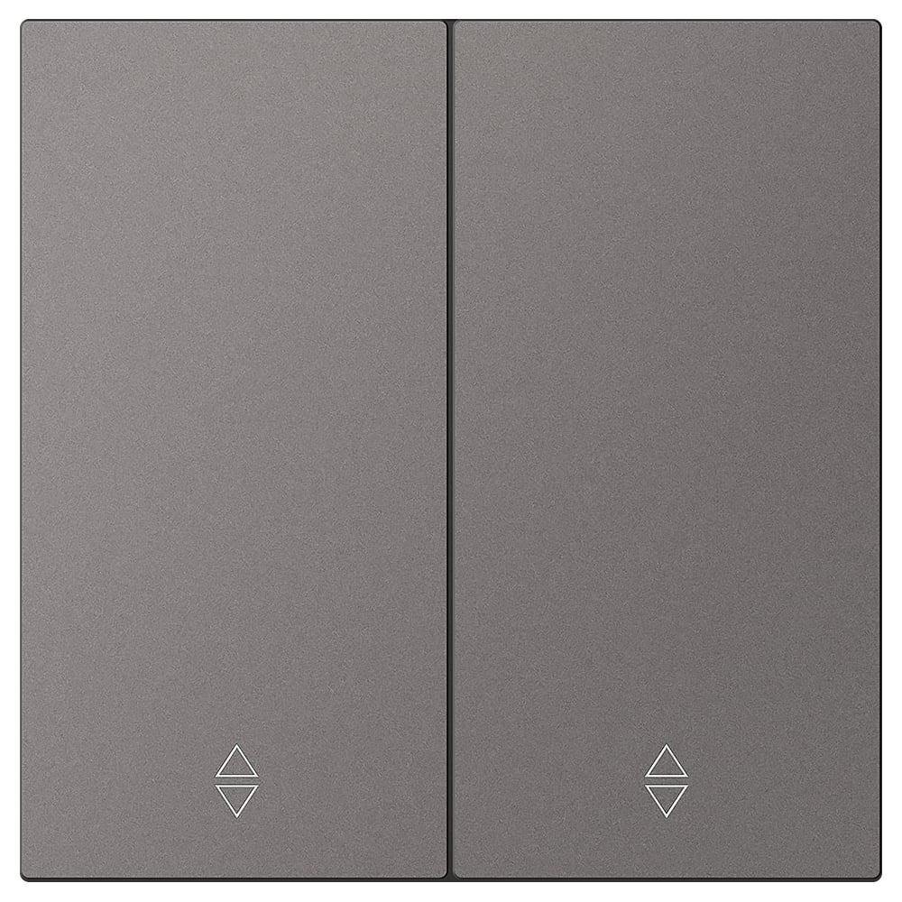 Изображение товара Выключатель проходной 2-клавишный SMARTBUY IP20 графит