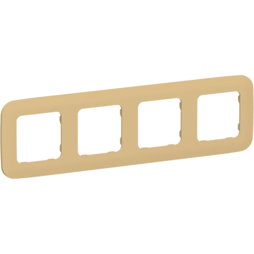 Изображение товара Рамка 4-местная IEK FLITE РУ-4-А-ФлШм шамуа FI-M42-31-20-K89