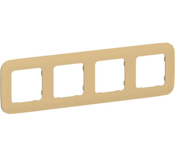 Изображение товара Рамка 4-местная IEK FLITE РУ-4-А-ФлШм шамуа FI-M42-31-20-K89