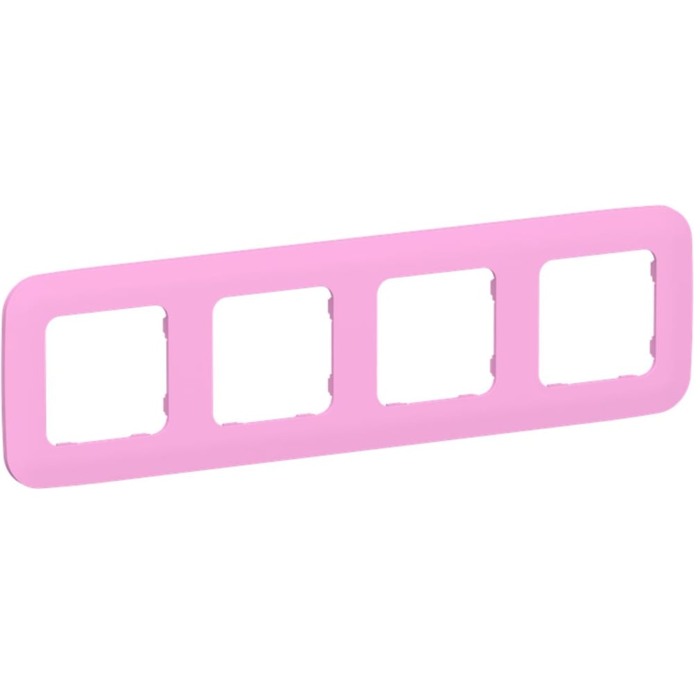 Изображение товара Рамка 4-местная IEK FLITE РУ-4-А-ФлПр пурпурный FI-M42-31-20-K99