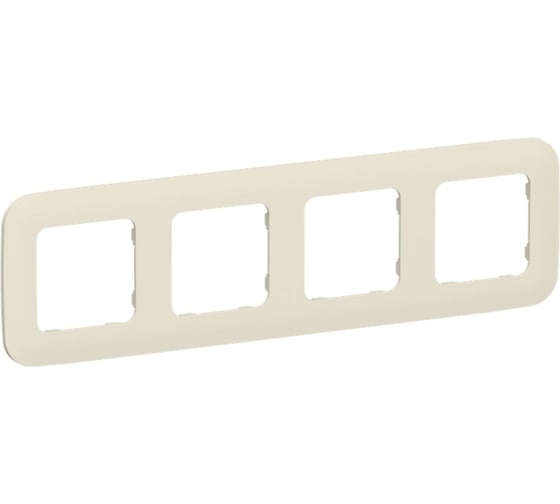 Изображение товара Рамка 4-местная IEK FLITE РУ-4-А-ФлСл сливочный FI-M42-31-20-K86