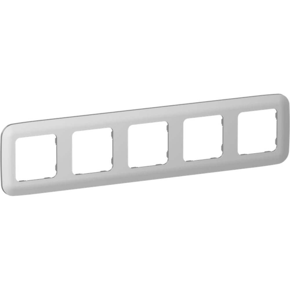 Изображение товара Рамка 5-местная IEK FLITE РУ-5-А-ФлА алюминий FI-M52-31-20-K47