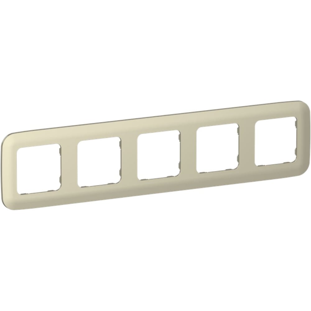 Изображение товара Рамка 5-местная IEK FLITE РУ-5-А-ФлШ шампань