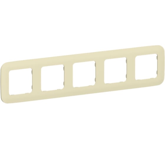 Изображение товара Рамка 5-местная IEK FLITE РУ-5-А-ФлН навахо FI-M52-31-20-K87