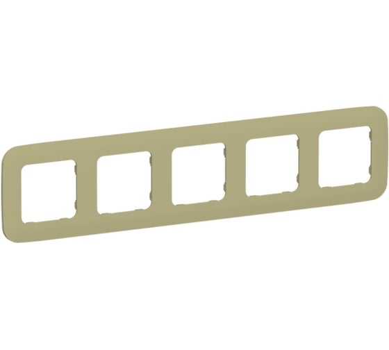 Изображение товара Рамка 5-местная IEK FLITE РУ-5-А-ФлО оливковый FI-M52-31-20-K26