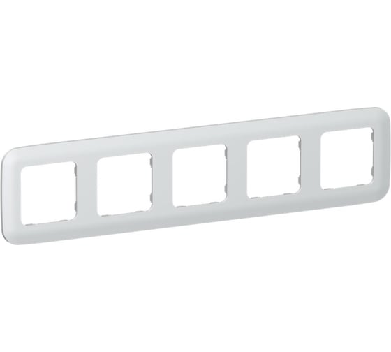Изображение товара Рамка 5-местная IEK FLITE РУ-5-А-ФлЖ жемчуг FI-M52-31-20-K36