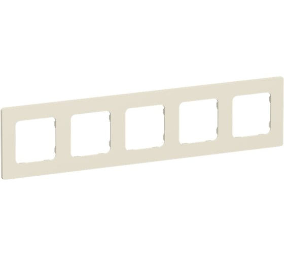 Изображение товара Рамка 5-местная IEK FLITE РУ-5-К-ФлСл сливочный FI-M52-32-20-K86