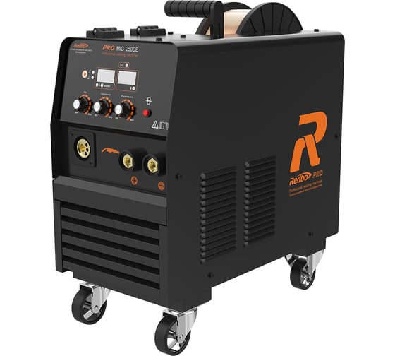 Изображение товара Сварочный инверторный аппарат Redbo Pro Mig 250DB (380В, MIG (Co2, MIX), MIG (FCAW) 50-250A 0.8-1 мм., MMA 20-250A., 2-4 мм., два 7463