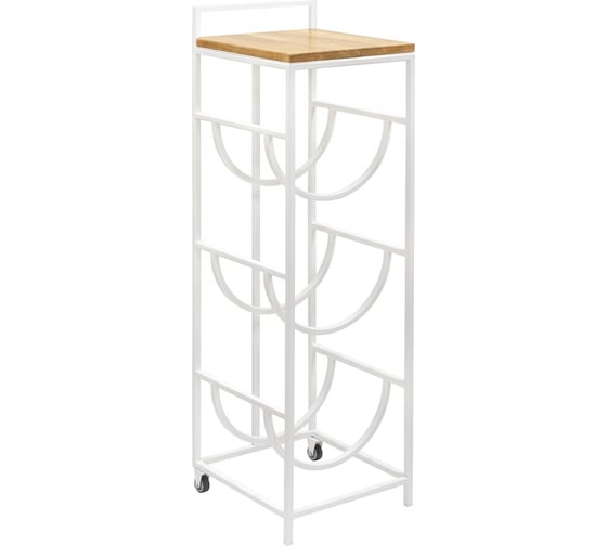 Изображение товара Подставка для кулера GreenWeen на 3 бутылки, белая GW-3BCOOLER-W-W-W