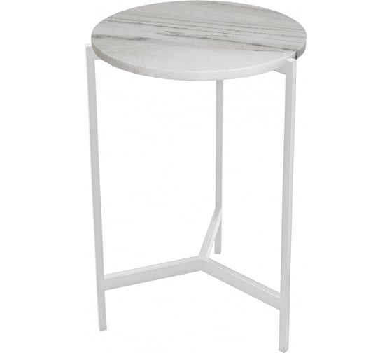 Изображение товара Кофейный столик GreenWeen ODRI, белый/мрамор GW-ODRI-M-W