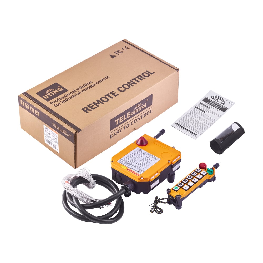 Изображение товара Промышленное радиоуправление TELEcontrol (комплект) F24-10D 48/220/440В UCDf2410d