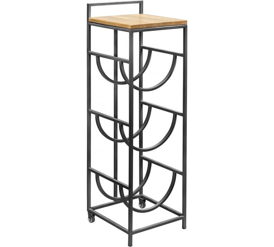 Изображение товара Подставка для кулера GreenWeen на 3 бутылки, черная GW-3BCOOLER-W-W-B