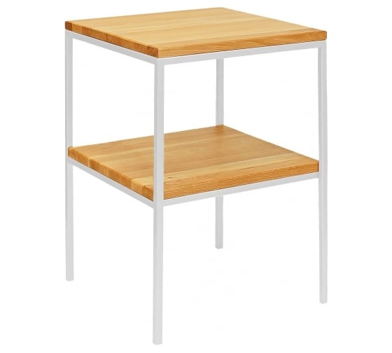 Изображение товара Журнальный столик GreenWeen NORMAN, белый/дуб GW-N-W-W
