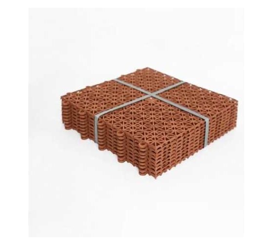 Изображение товара Покрытие садовое модульное BEFAST, терракотовое, 330x300x10 мм, 9 шт МПТ9S