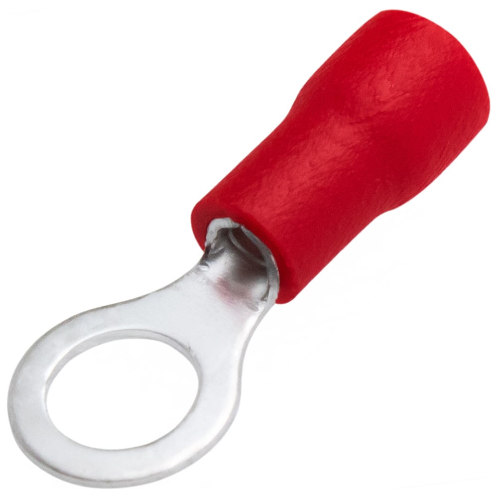 Изображение товара Наконечник кабельный кольцевой изолированный Vell НКИ 1,5-5 мм², 10 упаковок по 100 шт