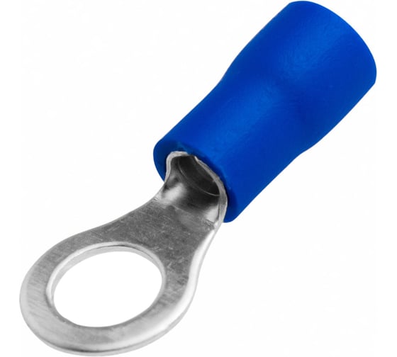 Изображение товара Наконечник кабельный кольцевой изолированный Vell НКИ, 2,5-6, 2 упаковки по 100 шт 1396904