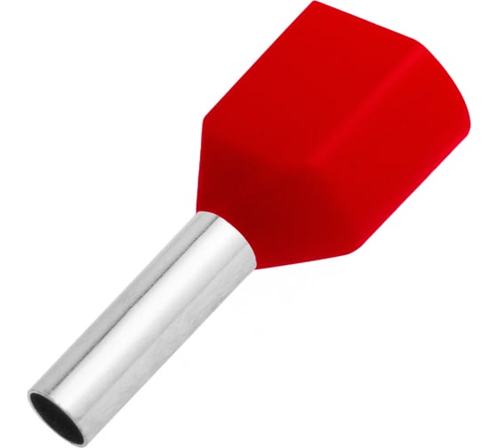 Изображение товара Наконечник штыревой втулочный изолированный Vell НШВИ 1-8, 1000 шт, 1397228