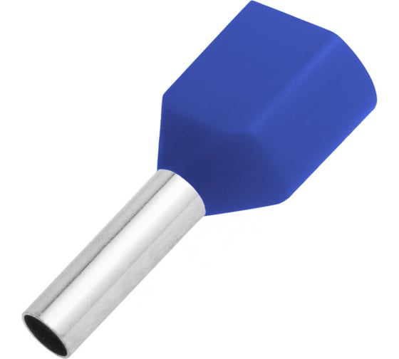 Изображение товара Наконечник штыревой втулочный изолированный Vell НШВИ 2,5-10, 500 шт, 1397101