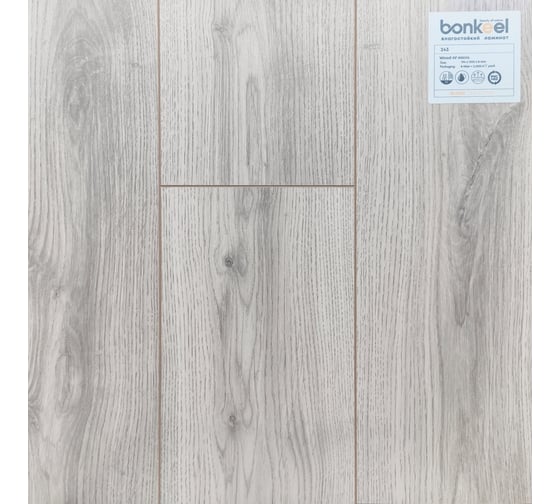 Изображение товара Ламинат влагостойкий Bonkeel BlockPL Wood 243, 1292х194х8 мм, 32класс, 2,00 648607