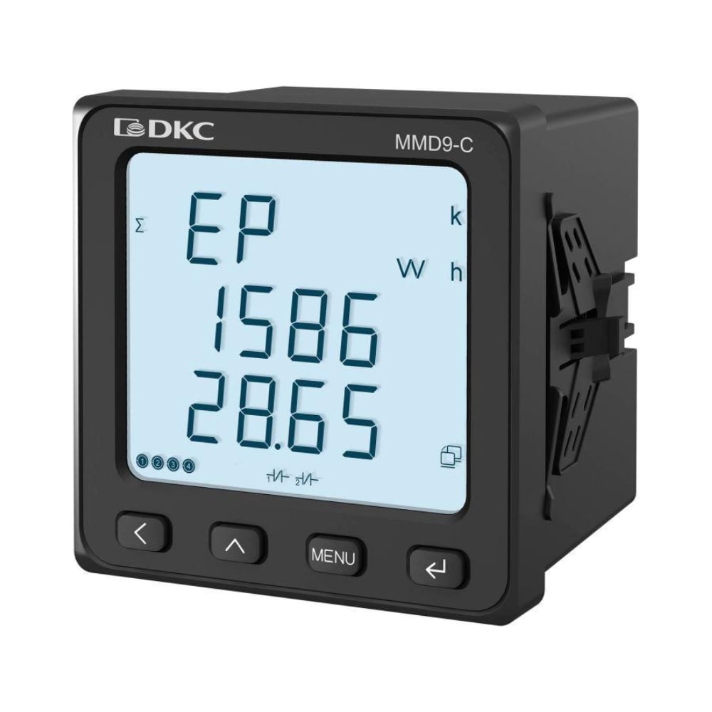 Изображение товара Многофункциональное измерительное устройство DKC LCD дисплей MMD9-C-RSDA