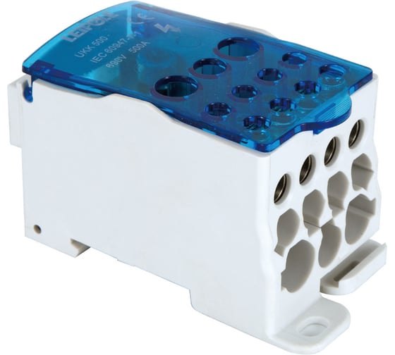 Изображение товара Распределительная коробка Leipole 500А, 690В, с гальванопокрытием UKK500A 5012.011