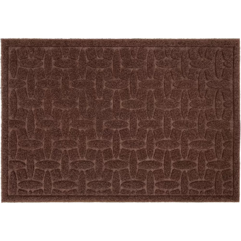 Изображение товара Коврик придверный Blabar 45х75 см влаговпитывающий узор коричневый