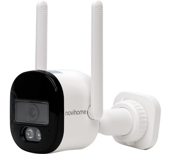 Изображение товара Камера видеонаблюдения Novihome WiFi Rabbit уличная, беспроводная, 3МП ночная съемка для дома, квартиры, дачи 1519