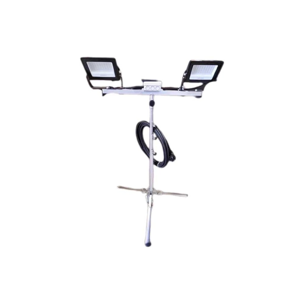 Изображение товара Уличный светодиодный прожектор REXPO на штативе 2х100 Вт IP65 для наружного освещения