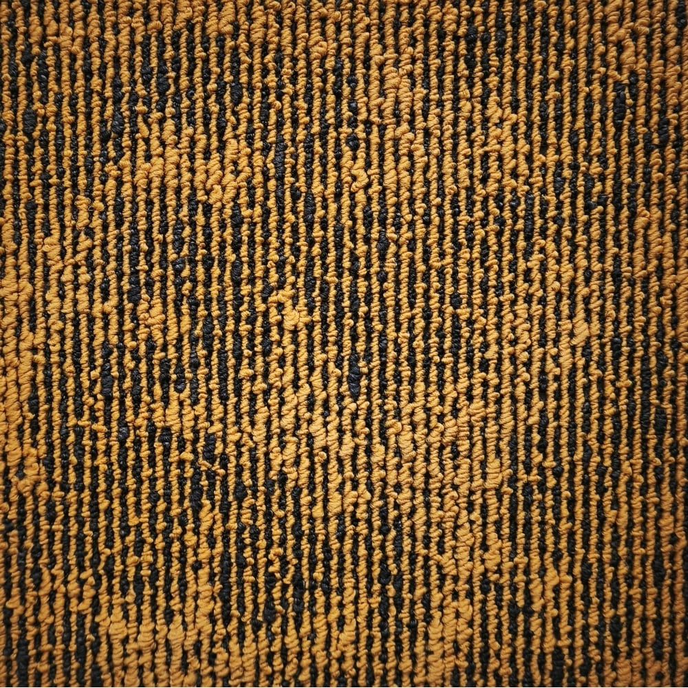 Изображение товара Ковровая плитка Bonkeel Sunrise Yellow 50x50 см из полипропилена, износостойкая