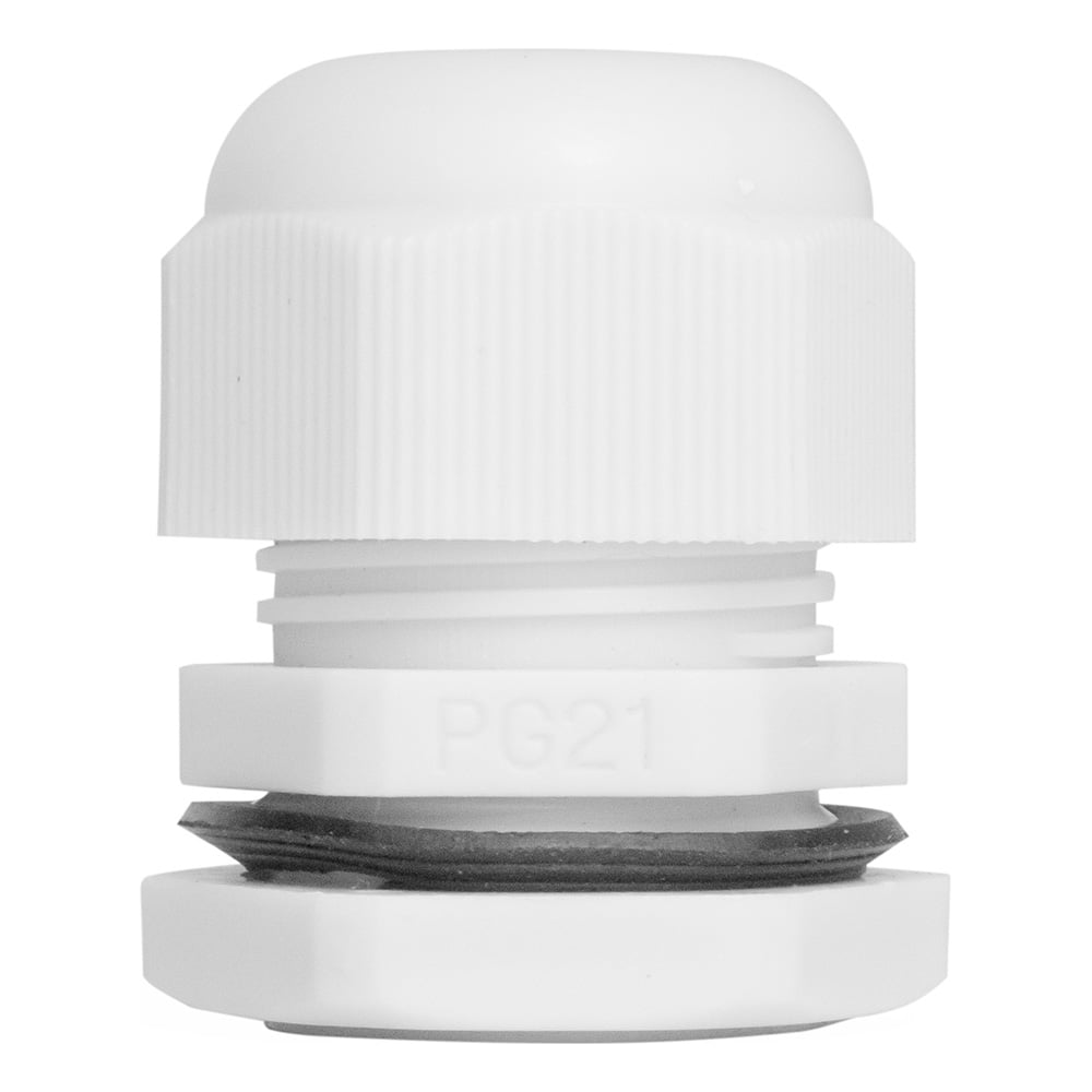 Изображение товара Ввод кабельный пластиковый Vell PG-21 13-18 мм, 10 упаковок по 5 шт