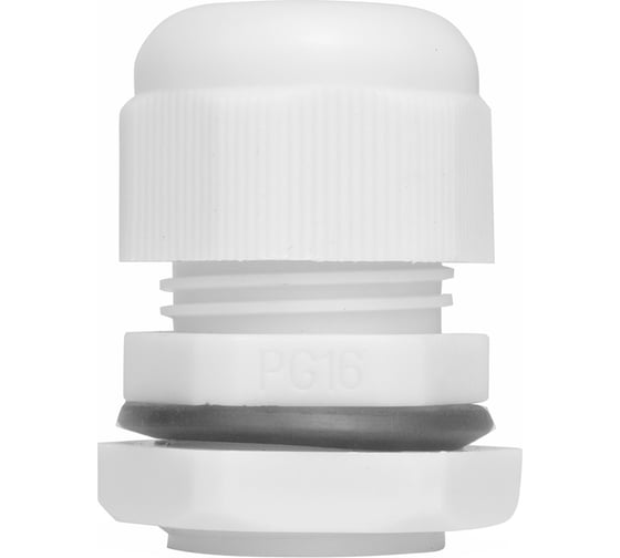 Изображение товара Ввод кабельный, пластиковый Vell PG-16, 10-13 мм², 50 шт 1397364