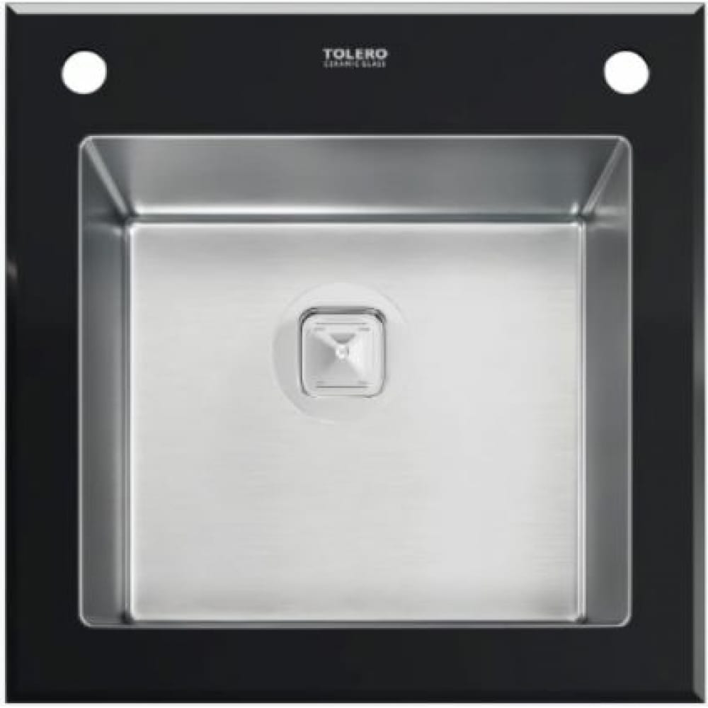Кухонная мойка Tolero кухонная мойка tolero ceramic glass tg 780 чёрная 998569