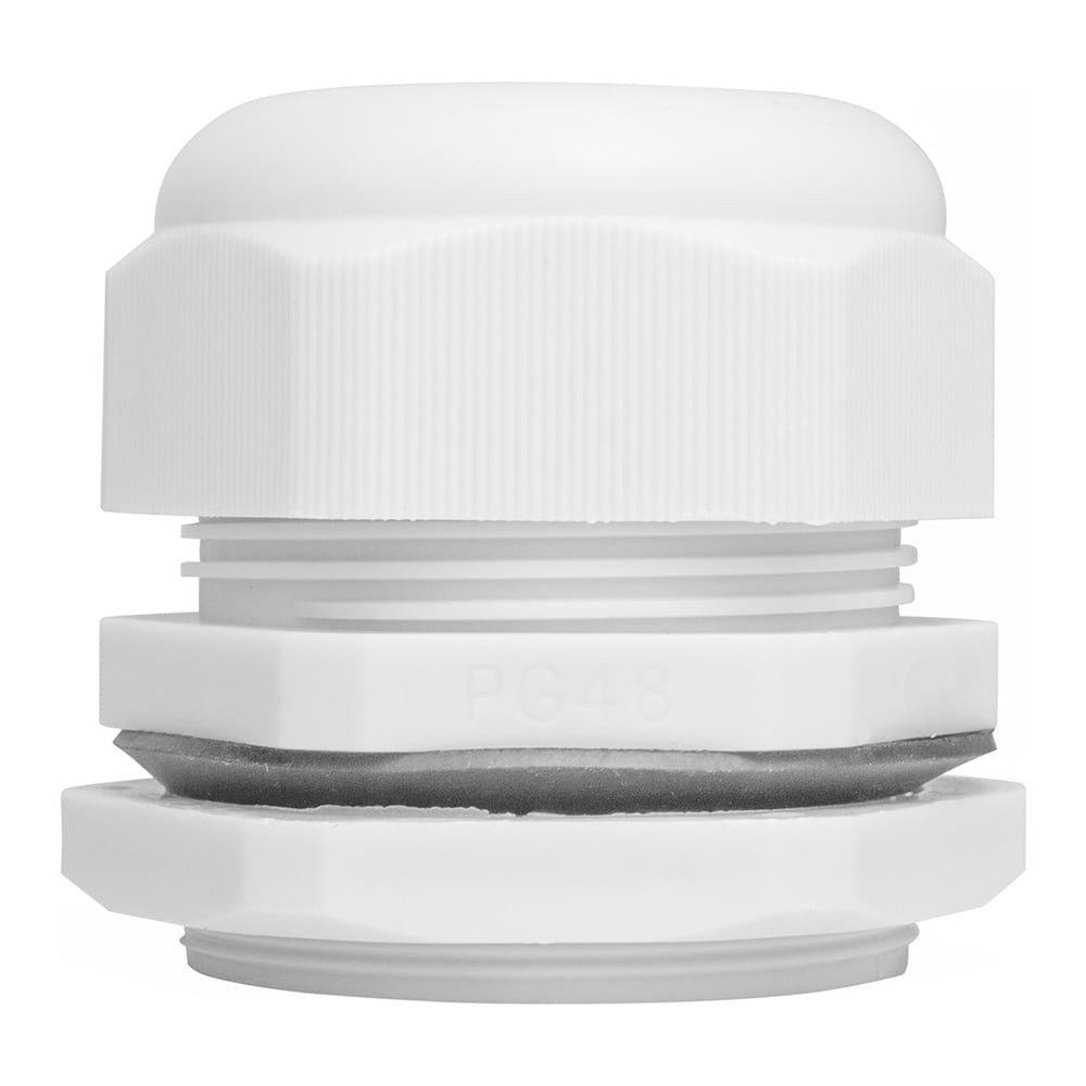 Изображение товара Ввод кабельный пластиковый Vell PG-48 37-44 мм 10 упаковок по 5 шт