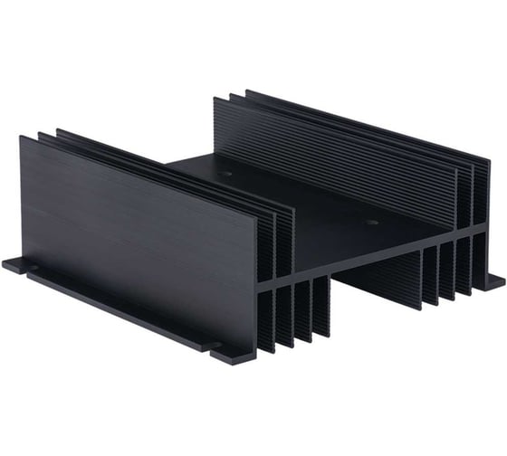 Изображение товара Радиатор охлаждения с вентилятором для твердотельного реле Релеон 80х100х110 RS01150C