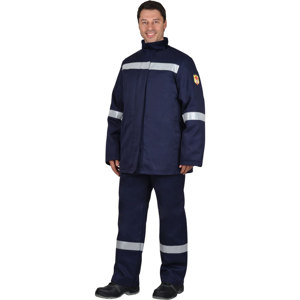 Изображение товара Костюм сварщика Сириус Сфинкс зимний: куртка, брюки синий(480 гр/кв.м) и СОП 50мм р. 88-92/170-176 106906 Изображение товара Костюм сварщика Сириус Сфинкс зимний: куртка, брюки синий(480 гр/кв.м) и СОП 50мм р. 88-92/170-176 106906