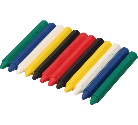 Изображение товара Мел разметочный разноцветный FASTER TOOLS 12 шт. FT263-01