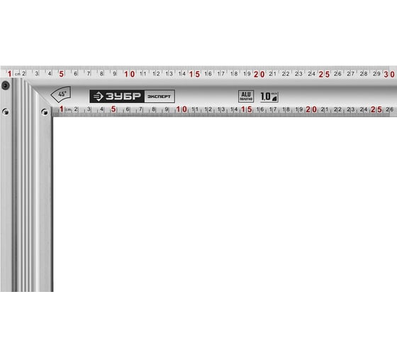 Изображение товара Жесткий столярный угольник ЗУБР 300 мм 34392-30