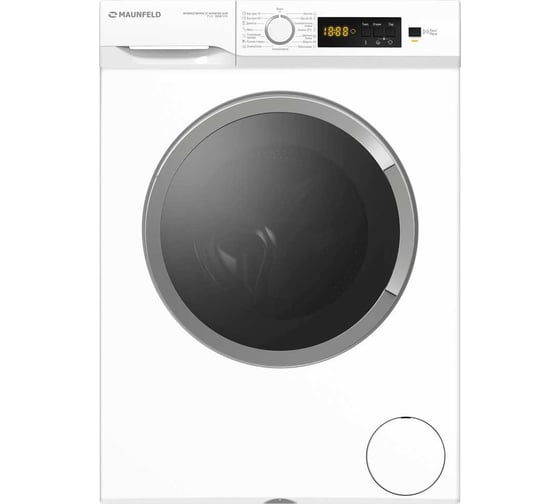 Изображение товара Стиральная машина с инвертором и паром  MAUNFELD MFWM127WH100 ST INVERTER SLIM