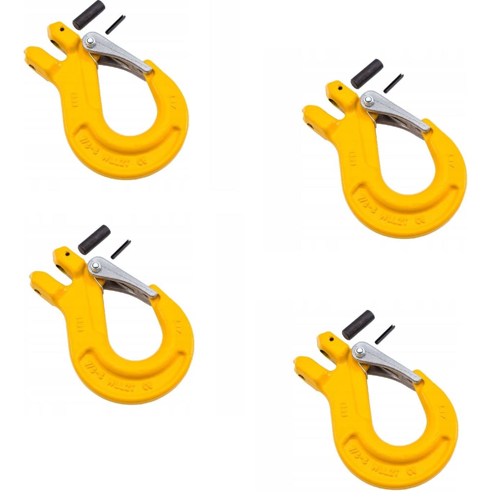 Изображение товара Комплект крюков с вилочным креплением КанТраст 2 тонны 4 шт