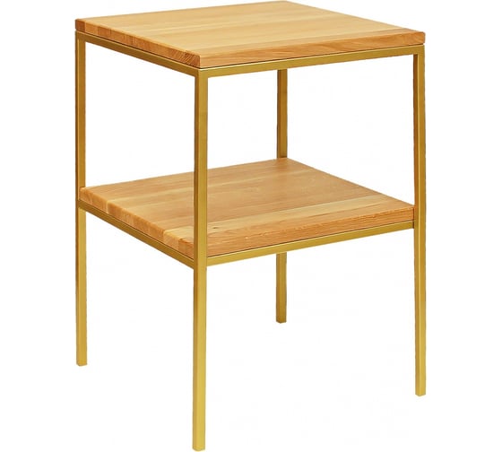 Изображение товара Журнальный столик GreenWeen NORMAN, золотой/дуб GW-N-W-G