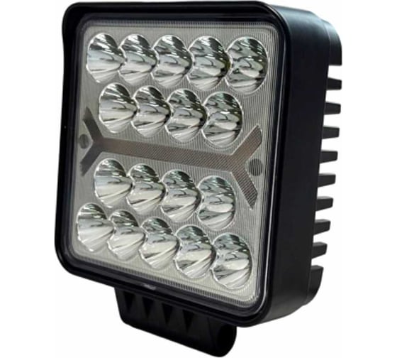 Изображение товара Рабочий свет ZOOML, 12–60 В, 54 Вт, 6000 К, Standard, 3030SMD/18, направленный, 110x110x50 мм WL-334052H