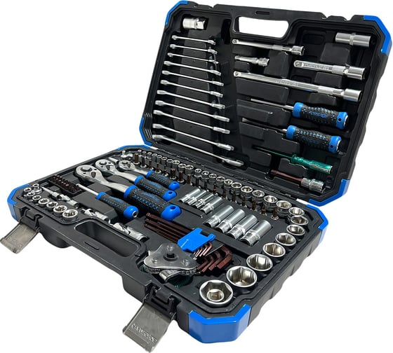 Изображение товара Набор инструментов Forsage 121 предмет 1/4 3/8 1/2 6гр F LIGHT-41212-5(63678)