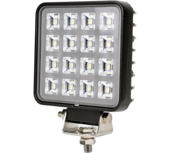 Изображение товара Рабочий свет ZOOML, 9–32 В, 16 Вт, 6000 К, Premium, Osram/16, направленный, 90x110x30 мм WL-P334002H