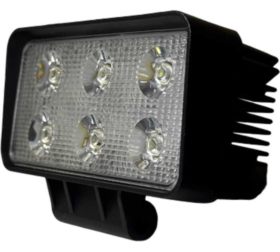 Изображение товара Рабочий свет ZOOML, 10–60 В, 18 Вт, 6500–7000 К, Power, Bridgelux/6, направленный, 110x60x50 мм WL-331004H