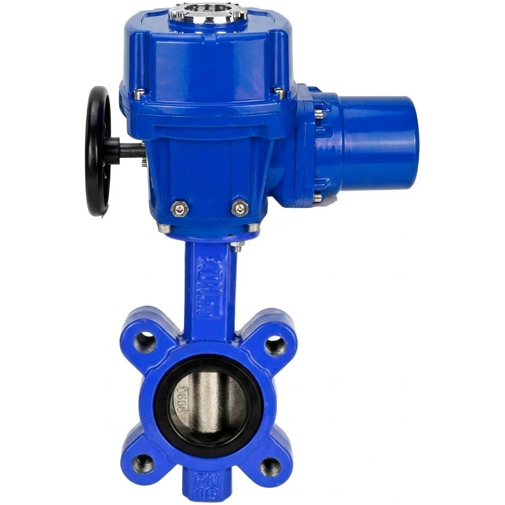 Изображение товара Затвор дисковый DN.ru QT450-304-NBR Ду125 с электроприводом для автоматизации Изображение товара Затвор дисковый DN.ru QT450-304-NBR Ду125 с электроприводом для автоматизации