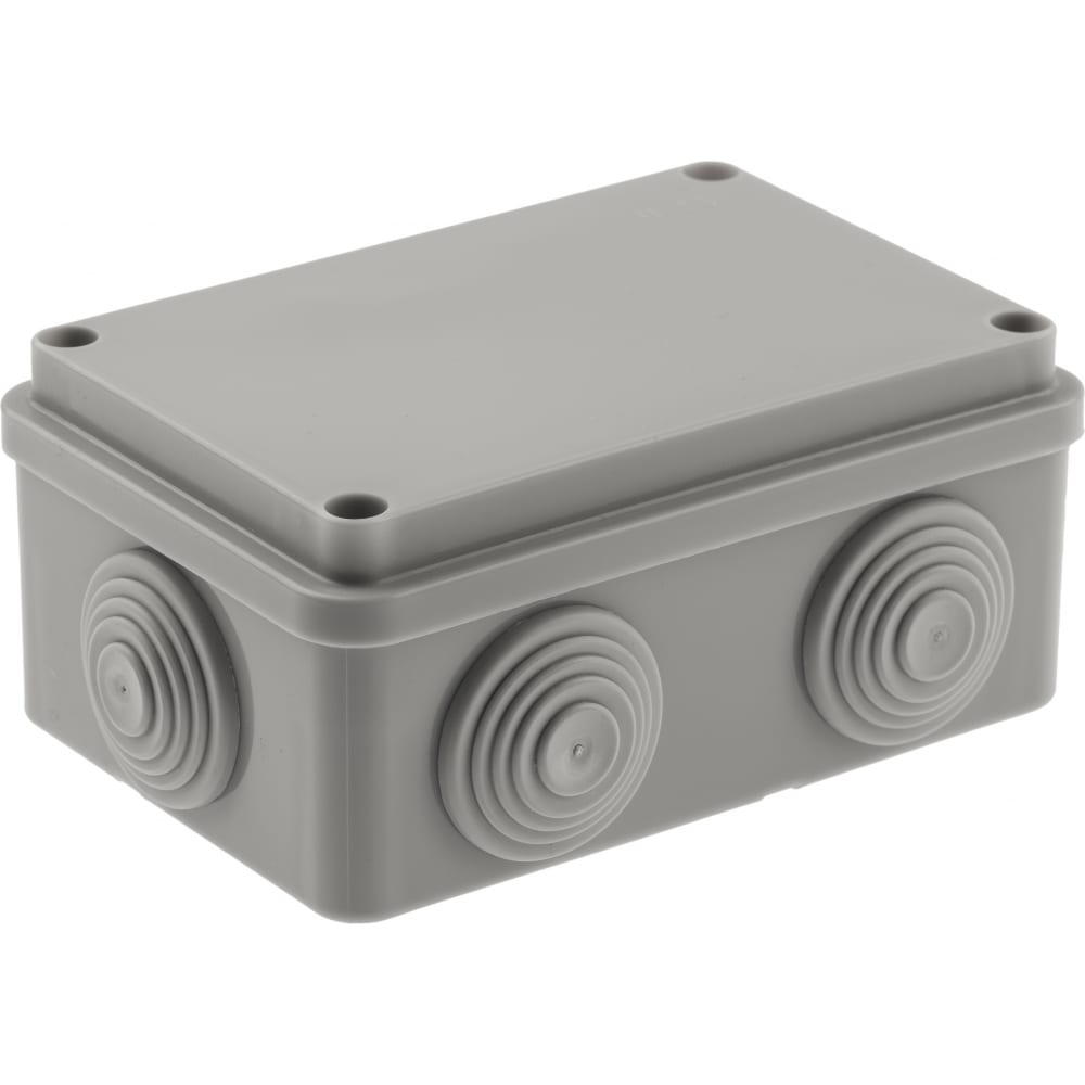 Распаячная коробка ЭРА коробка распаячная открытая 65х65х50 мм tdm electric с крышкой 4 входа бук ip54 sq1401 0611