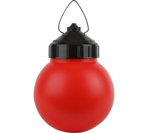 Изображение товара Подвесной светильник ЭРА НСП 0160003 Гранат полиэтилен IP44 E27 max 60Вт шар красный Б0052012
