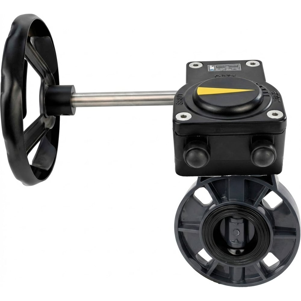 Изображение товара Затвор дисковый DN.ru QT450-QT450-EPDM-2W-Fb-H Ду50 Ру16 редуктор HAM-1 D050-89520